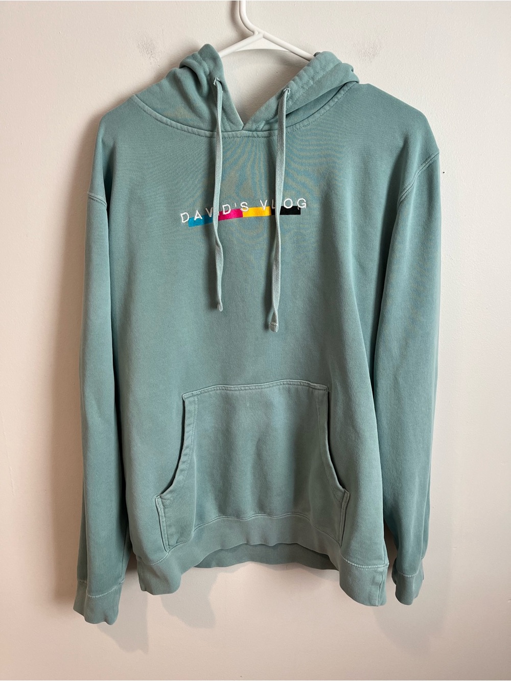 David Dobrik David’ Vlog Blue Hoodie Medium